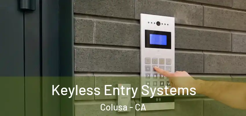  Keyless Entry Systems Colusa - CA
