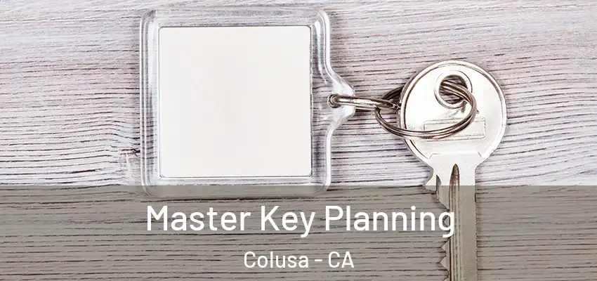  Master Key Planning Colusa - CA